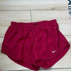 Nike Women's Maroon Track Shorts